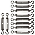 stainless Turnbuckle M6 Action 10 pieces