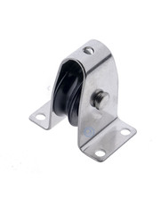 Stainless steel head pulley