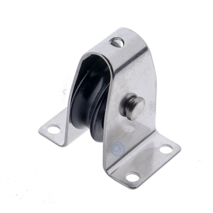 Stainless steel head pulley