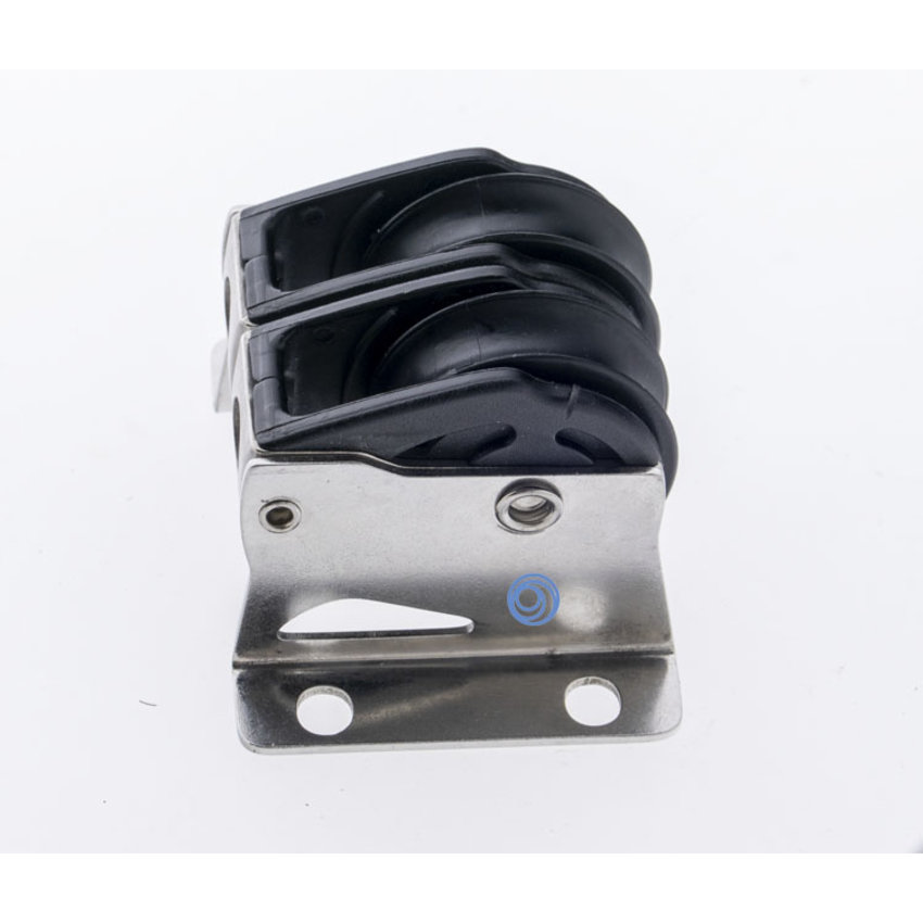 Stainless steel Duo Pulley 28mm