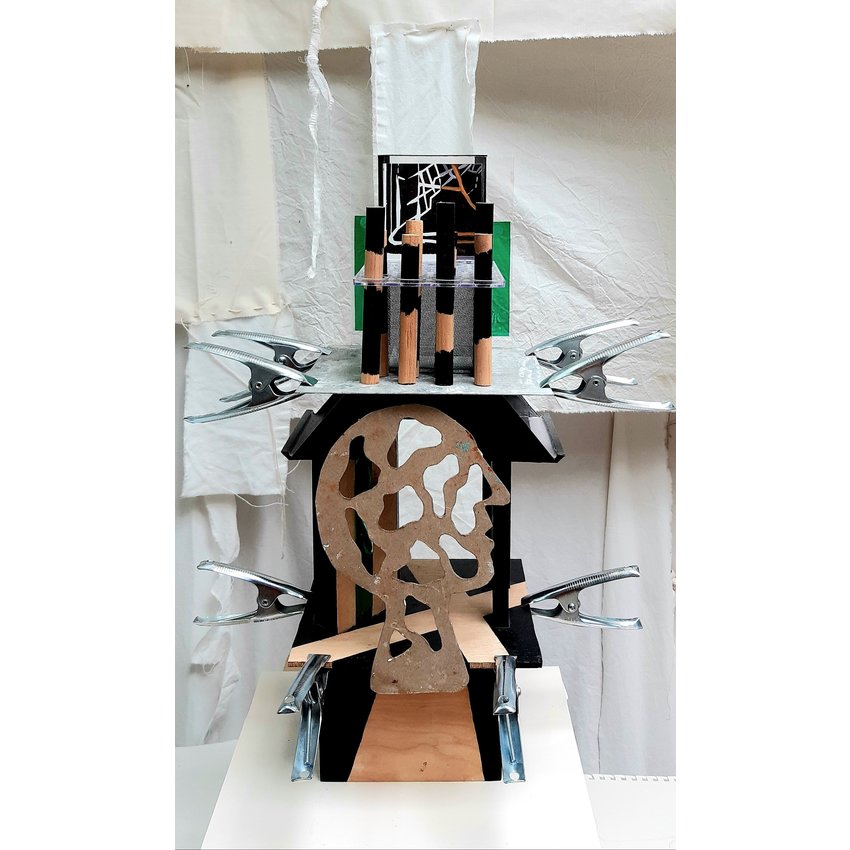 Klemmzwingen Leimklemme Federzwinge  15cm verzinkt