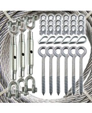 Paket speziell angefertigt zum Bau eines Storchennestes mit Drahtseil  6mm