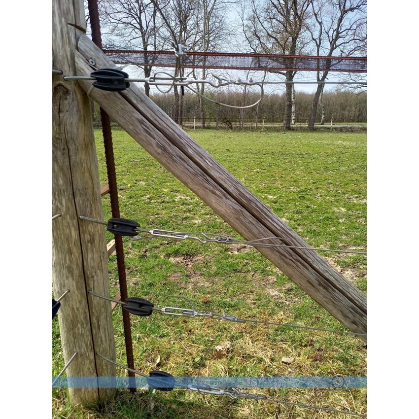 Edelstahl Drahtspanner M6 Haken und Öse