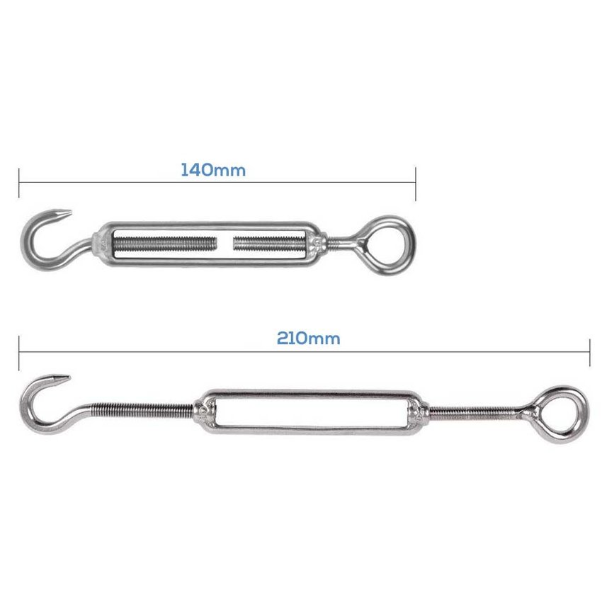 Stainless Turnbuckle M6 Action 10 Pieces For Sale - Wire rope stunter