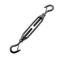 stainless Turnbuckle M6 hook-hook with spring clip