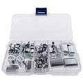 Aluminium pressing clamp assortment 182 pcs