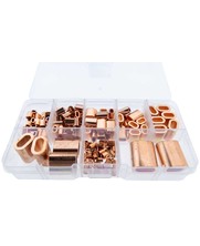 Copper Clamp assortment 182 pieces