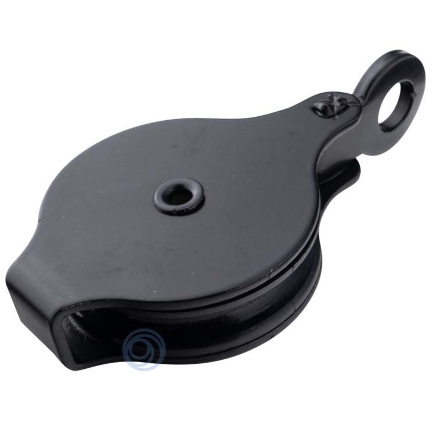 Lifting pulley 50mm black