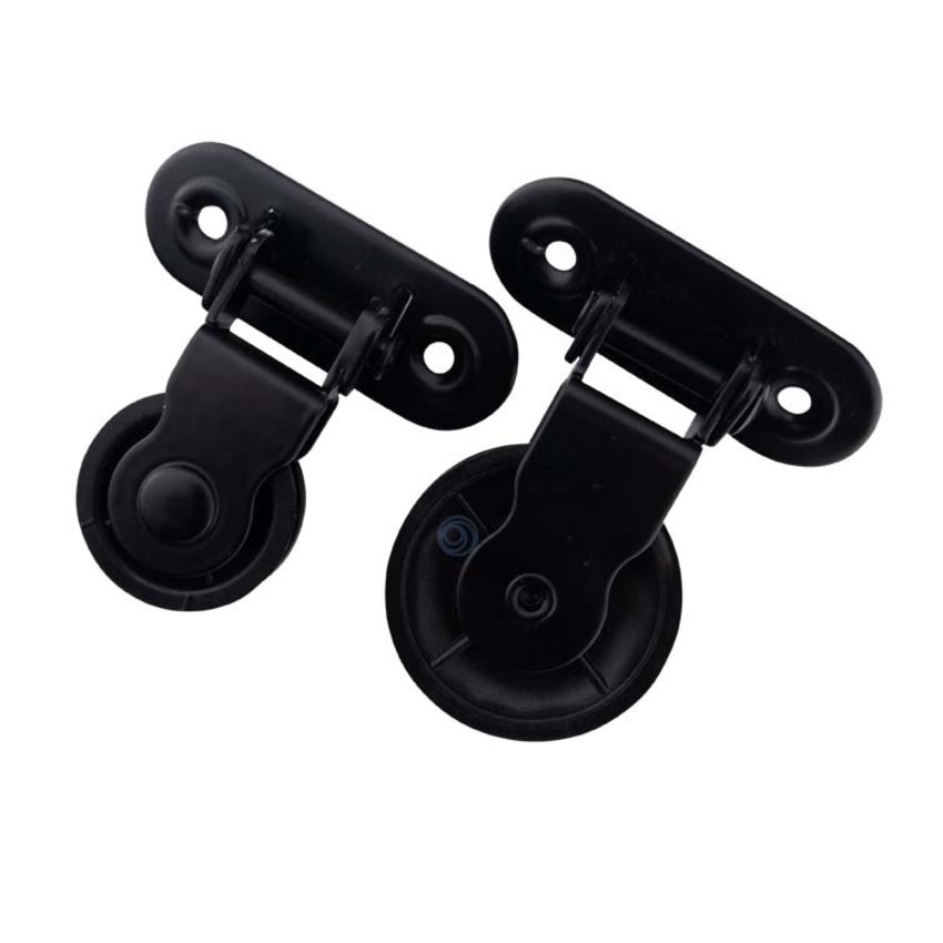 Articulated pulley with polyamide wheel black