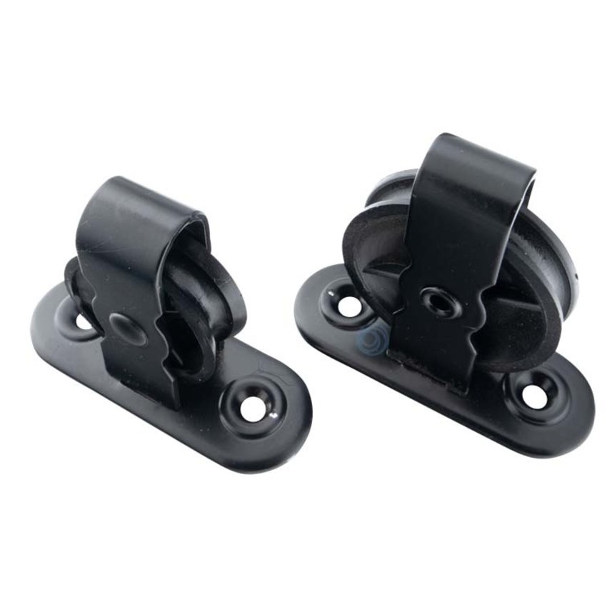 Cross pulley polyamide wheel black