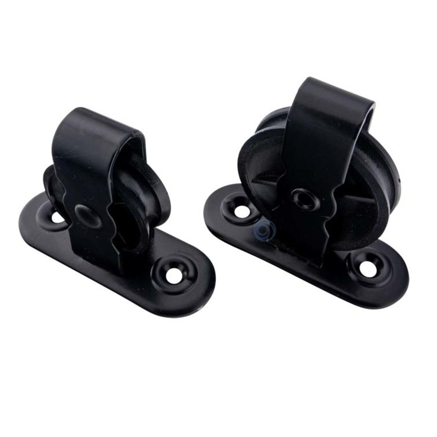 Cross pulley polyamide wheel black