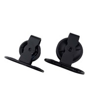 Cross pulley polyamide wheel black