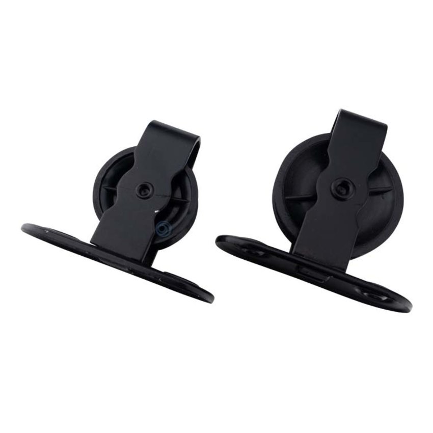 Cross pulley polyamide wheel black