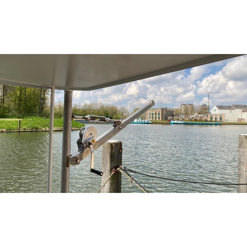 Edelstahl Riemenscheibe mit messing rohr 50mm