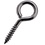 Stainless steel screw eye 6x62 AISI316