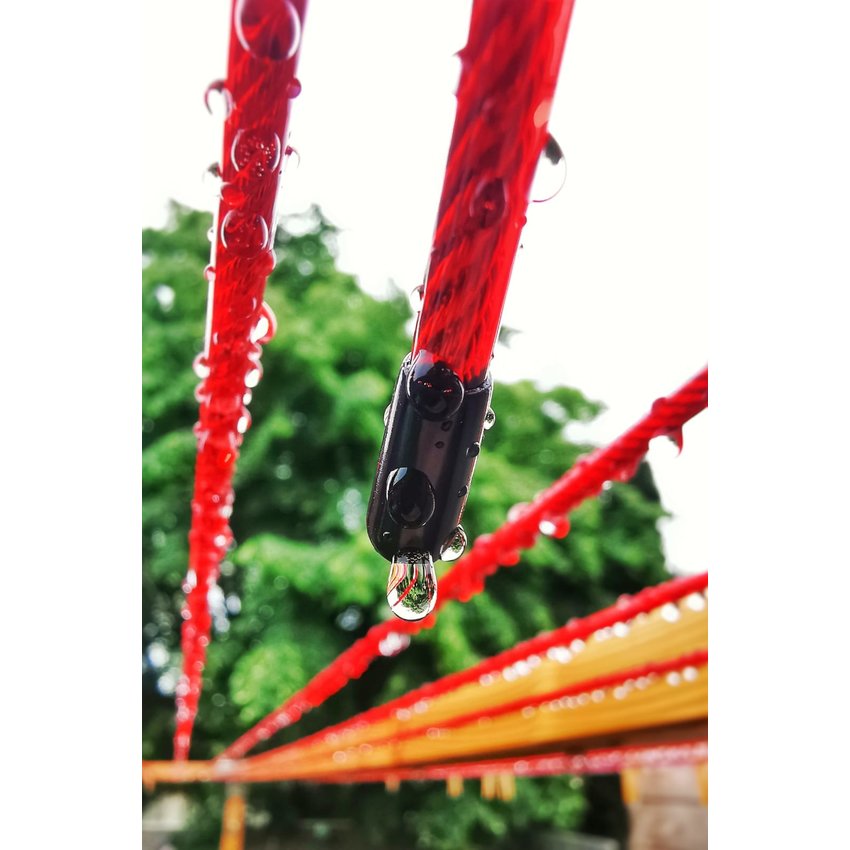 Stahlkabel Plastikschutz 3mm Vorteilspackung 50 Stück - Schwarz