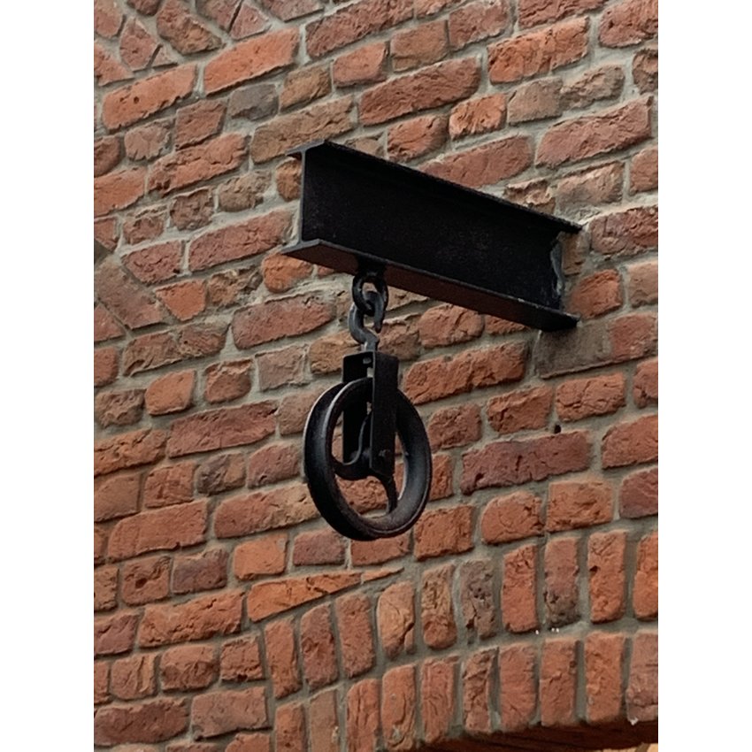 Schwarze Lasthaken 220mm