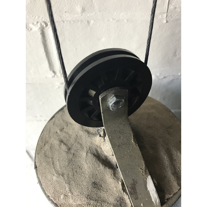 Plastik Riemenscheibe  Mit Kugellagern rohr 97mm