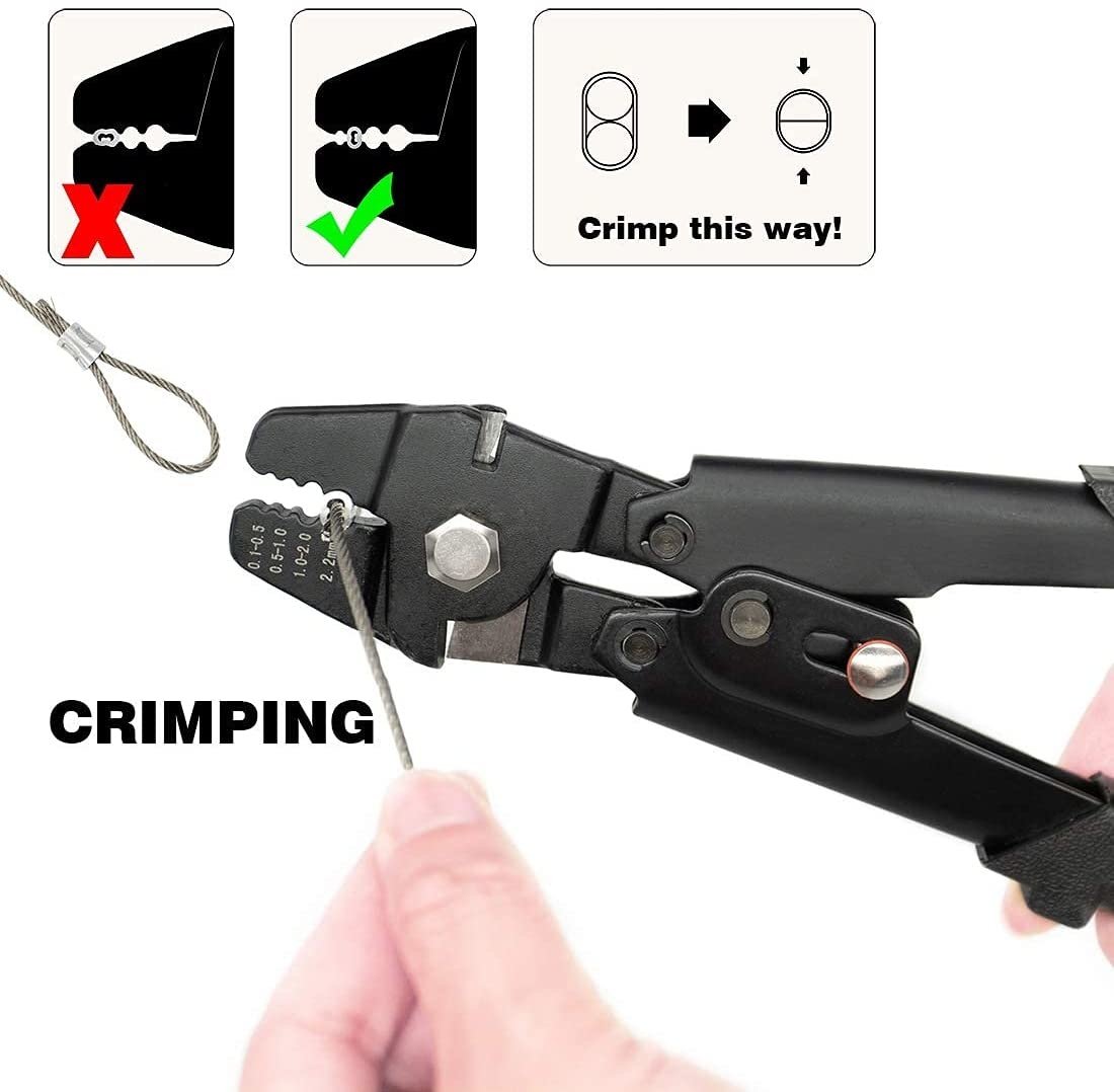 Crimping Tool  Threadcutter For Sale - Wire rope stunter