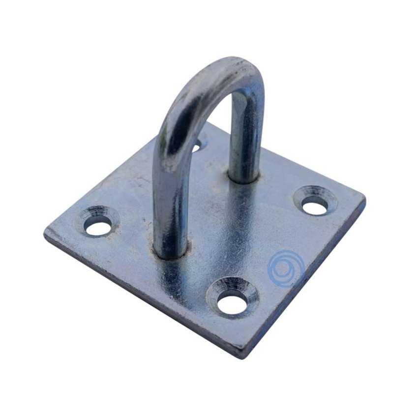 Eye plate square 55x55 - Wire rope stunter