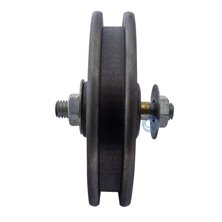 Cast iron wheel with needle bearing 90mm