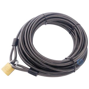 Wire Rope 20 m with padlock