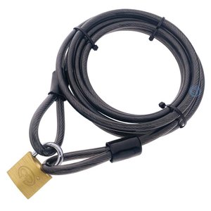 30 ft. x 3/8 in. Braided Steel Security Cable