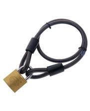 Wire Rope 80cm with padlock PVC