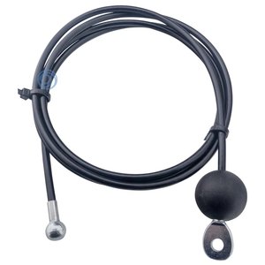 Fitness Steel cable 4/6mm with end ball and pull eye with ball