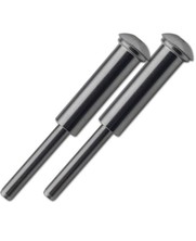 Stainless steel press stud terminals 3mm set of 2