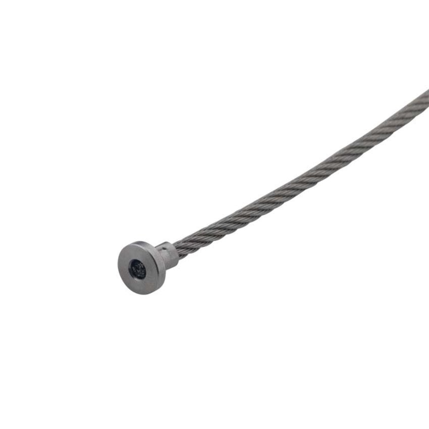 Steel cable end cap 4mm stainless steel 316 - for railings