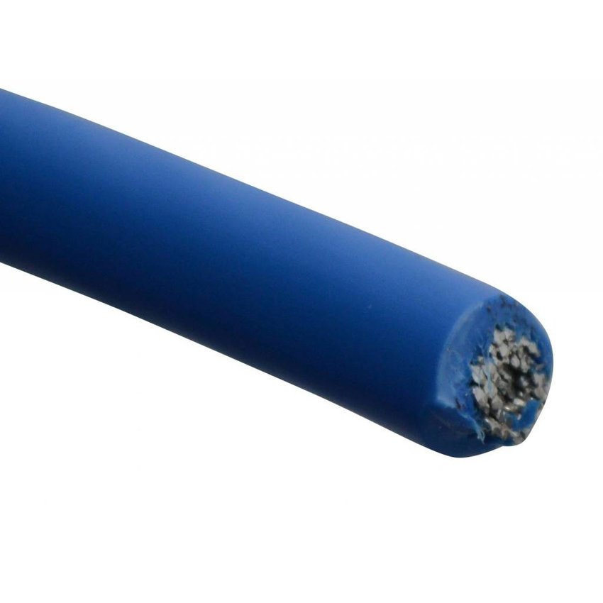 Staalkabel blauw geplastificeerd 4/6 voor mestschuiven