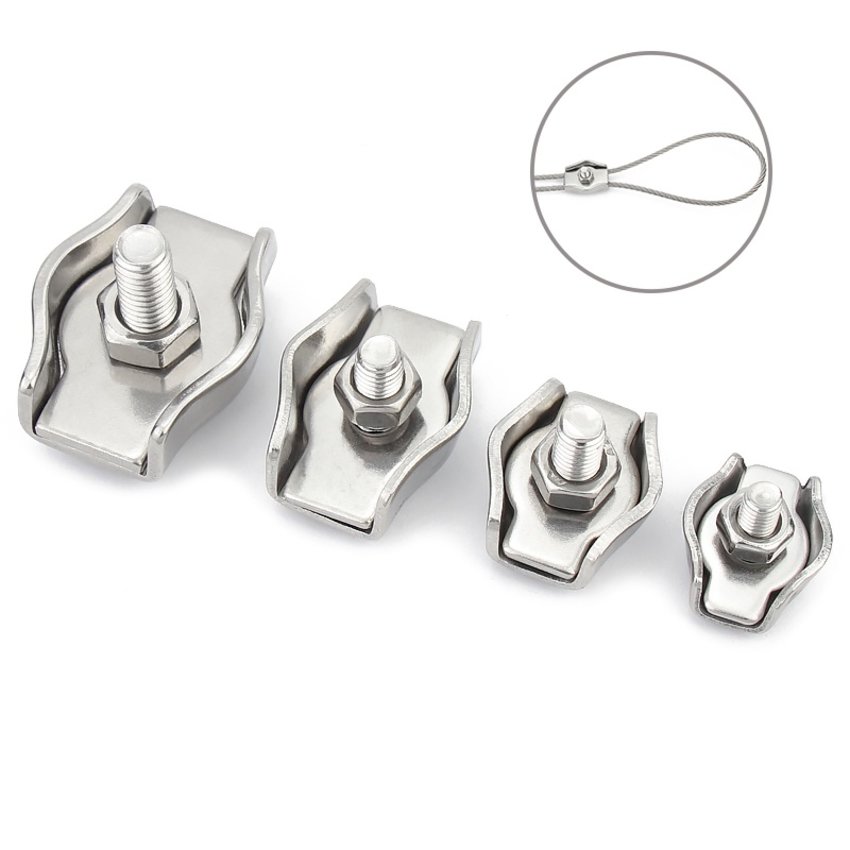 Wire Rope Clips Stainless 8 mm Stainless