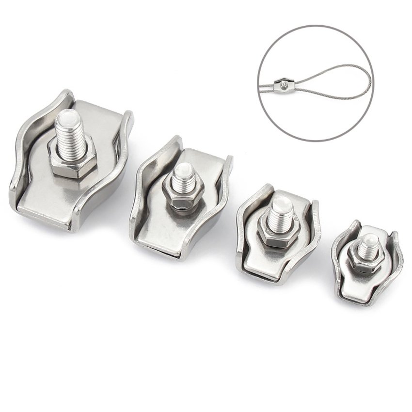 Wire Rope Clips Stainless 6 mm Stainless