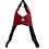 Zeilklem 15cm rood met beschermdoppen