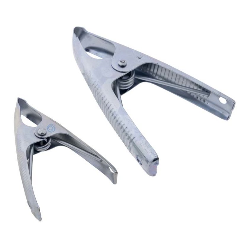 Galvanised Spring Clamp 100 mm – 25 mm Jaw Opening