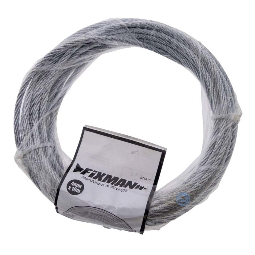 Steel wire bundled, 4 mm 10 meters