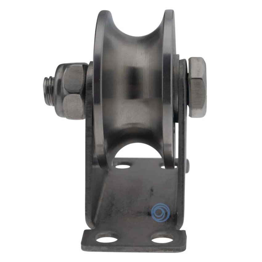 Cross pulley 48mm - AISI304