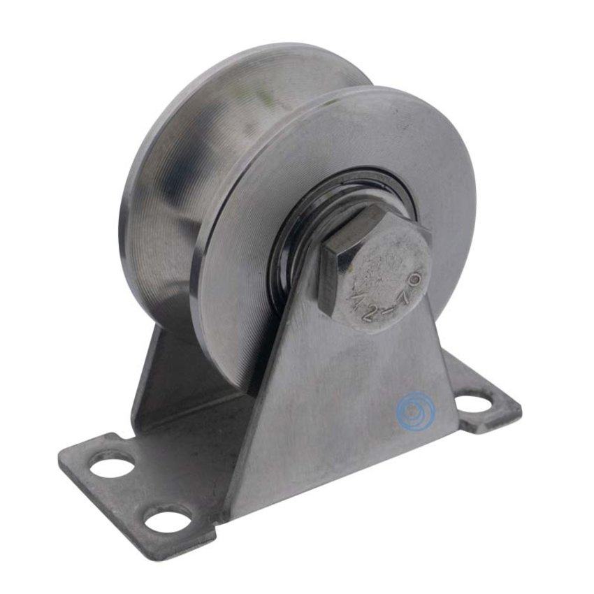 Stainless steel cross pulley 48mm - AISI201