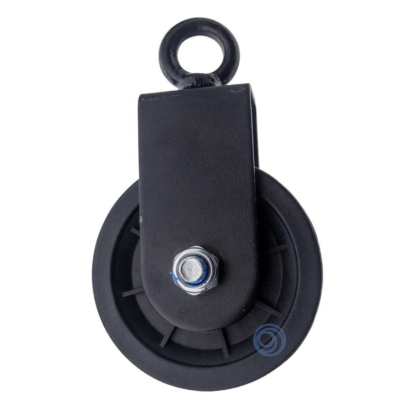 360° drehbare Umlenkrolle, inklusive Karabinerhaken