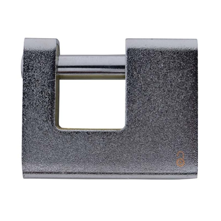 Armoured Block Lock 80mm Keyalike