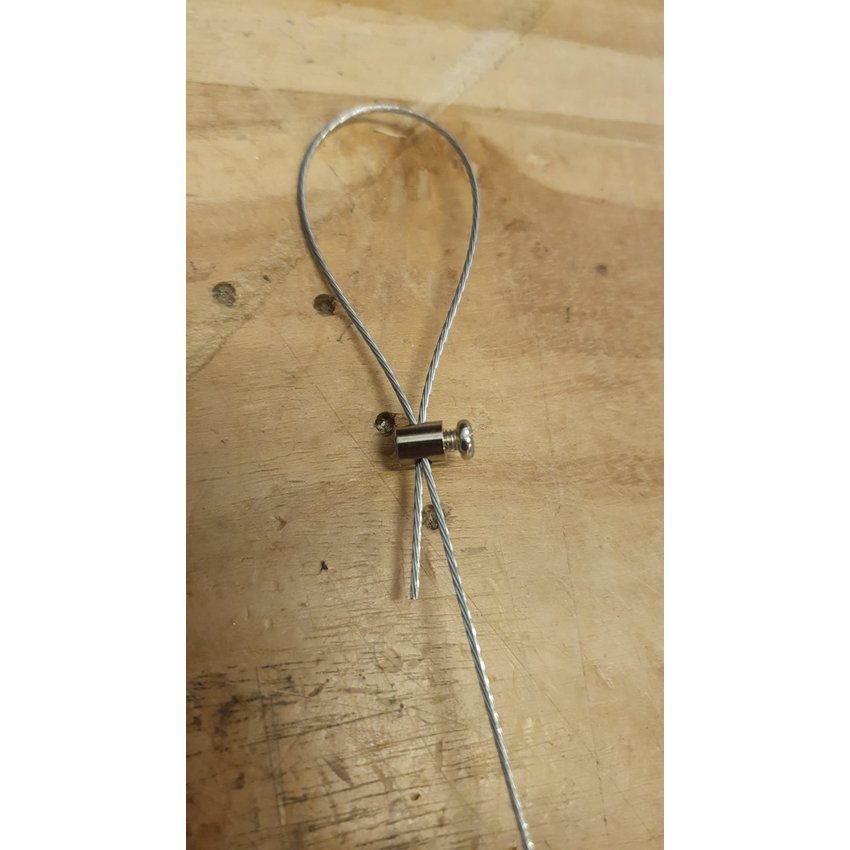 Wire rope clips 1,5mm + screw