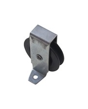 Standing pulley with polyamide wheel black