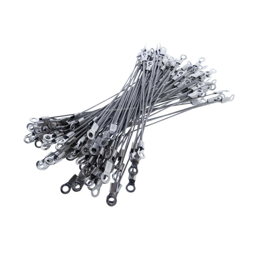 Have custom steel cable made | With end eyes, terminals & crimps Technx