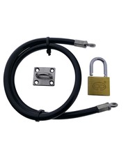 SlimLine Cable lock set -  3-pieces