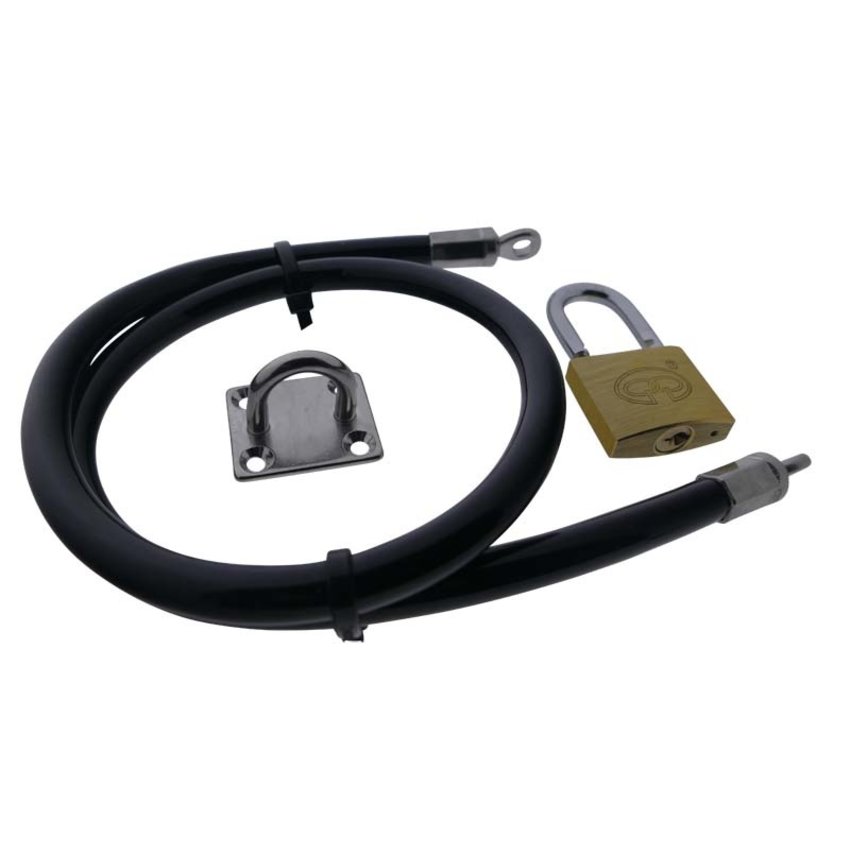 SlimLine Cable lock set -  3-pieces