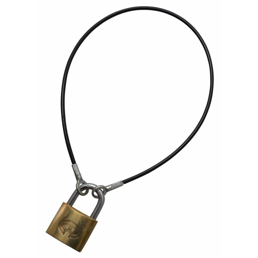 Safetycables  20cm with loops black