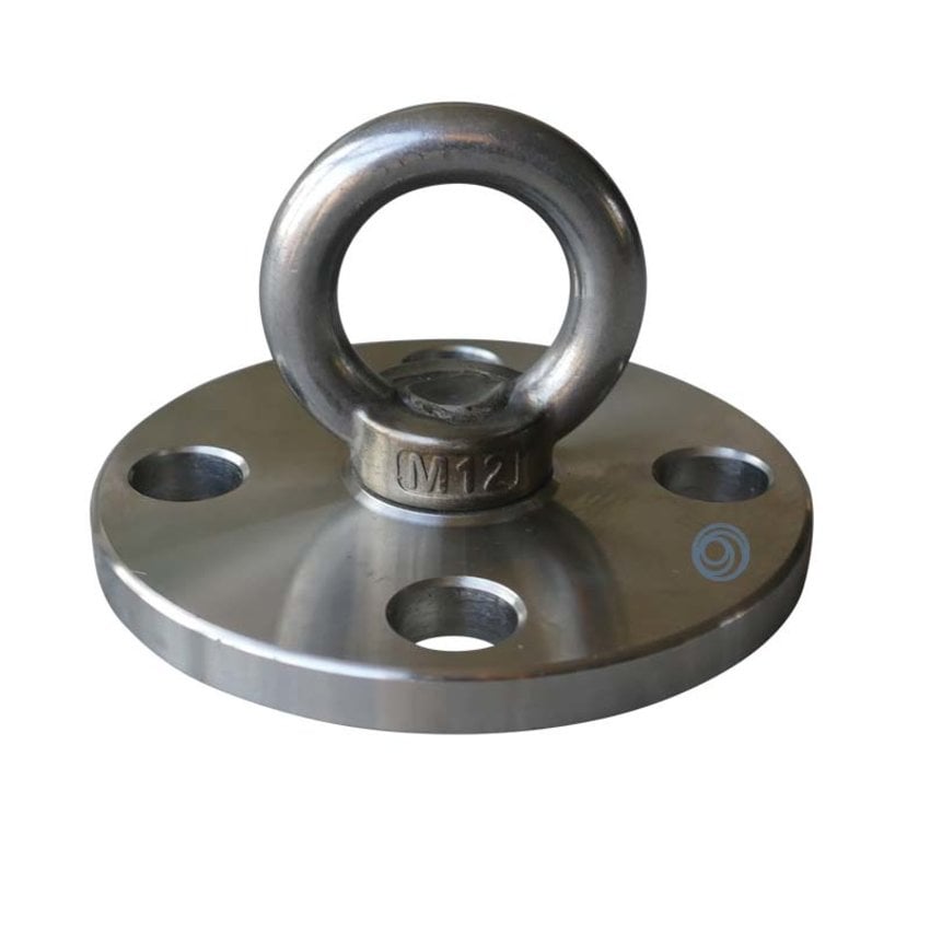 Stainless steel eye plate with hook for sale - Wire rope stunter