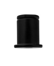 Black ceiling mount for steel cable 3mm