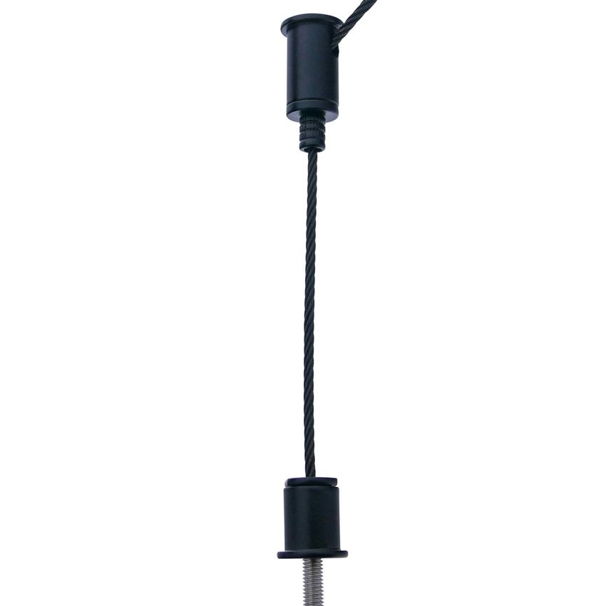 Black ceiling suspension system fixation screw - 3mm